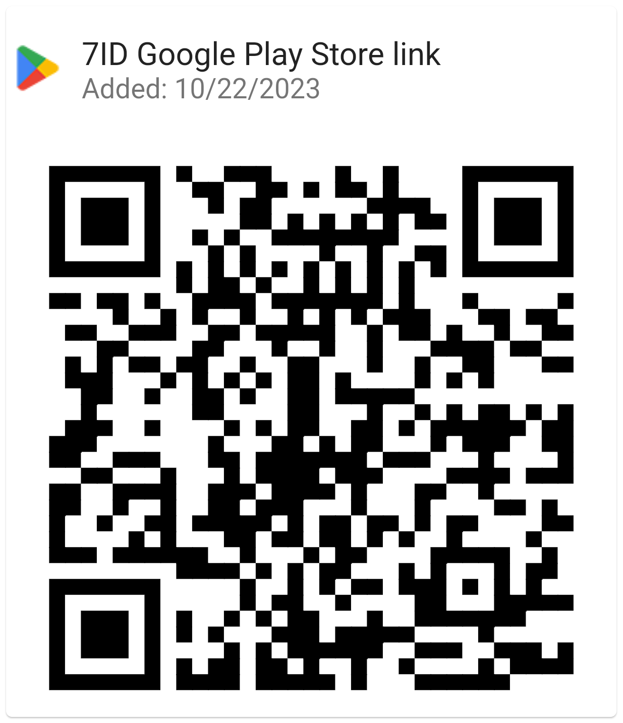 Google Play-dən 7ID yükləyin